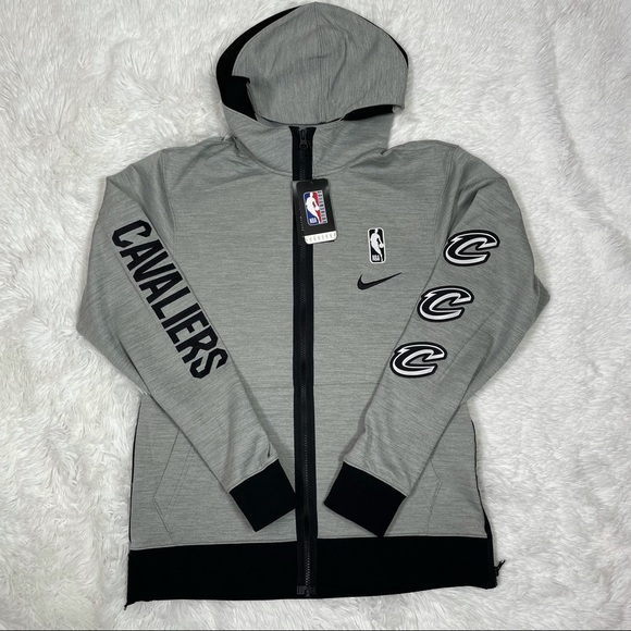 Nike Cavaliers Therma Flex Showtime Zip Up Hoodie - Picture 1 of 9